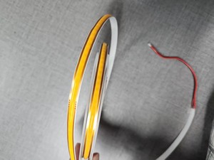 DC24V/12VDC a doppia tensione, striscia LED flessibile ad alta luminosità, 400 LED Per metro; CRI > 90; 10W, 24V nastro flessibile COB LED. - Product Image 4