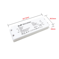 Driver LED à Tension Constante 30W/60W TRIAC/0-10V/1-10V/10V PWM/Rx Dimmable pour Bande LED 100-240V AC-DC 12V 24V 48V IP20 Alimentation LED