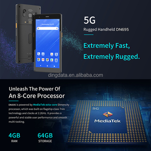 Đầu Đọc RFID NFC PDA Android 5G Cho Điện Thoại Di Động Đầu Đọc RFID Cho Điện Thoại Thông Minh Bộ Xử Lý Lõi Tám ROM RAM 64GB 4GB - Product Image 6