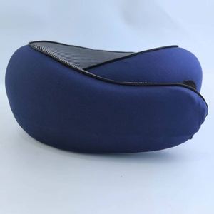<b>Memory</b> <b>Foam</b> Neck Wrap Pillow for Airplane Travel-Portable & Wearable - Product Image 3