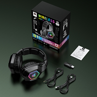 Fabricants de casques tri-mode, vente en gros de casques de jeu sans fil ONIKUMA avec microphone, casques Bluetooth pour l'e-sport