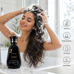 Shampoo allo Zenzero con Caffeina e Aminoacidi per la Crescita dei <span class=keywords><strong>Capelli</strong></span>, <span class=keywords><strong>Anti</strong></span>-<span class=keywords><strong>Caduta</strong></span>, Riparazione Profonda, Rafforzamento delle Radici, Risultati Visibili in 4 Settimane, per Adulti - Product Image 3