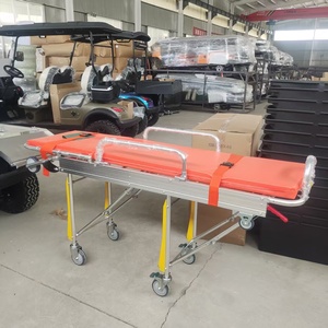 Carrito de Golf Eléctrico de Emergencia Médica de 2 Plazas con Camilla para Pacientes - Product Image 5