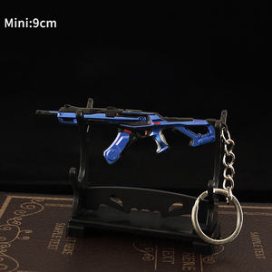 Chaveiro de metal Jordaan Valorant, chaveiro de mão, modelo de arma curta, chaveiro para brinquedos, presente de natal e feriado, chaveiro de natal - Product Image 6