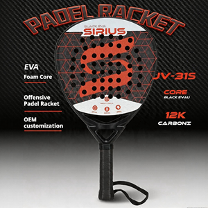 ไม้พายปาเดลคาร์บอนไฟเบอร์รูปทรงเพชร 3K 6K 12K 18K UD OEM ไม้พายปาเดลแบบกำหนดเอง ไม้ตีปาเดลพลังสูง ขายส่ง OEM แบบกำหนดเอง - Product Image 6