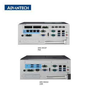คอมพิวเตอร์อุตสาหกรรม Advantech AIIS-3411P/U ขนาดกะทัดรัด รองรับ 4 ช่อง GbE PoE และ 4 ช่อง USB 3.0 - Product Image 1