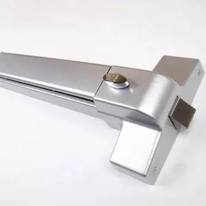 Dispositivo de salida de pánico tipo llanta Barra de empuje de tipo horizontal para función de bloqueo de pulgar de una sola puerta - Product Image 1