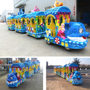 <span class=keywords><strong>Nuevo</strong></span> <span class=keywords><strong>Tren</strong></span> Eléctrico de Acero para Niños, para Uso Residencial en Centros Comerciales y Escuelas, en Venta - Product Image 5