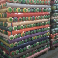 Chiffon Teint en Stock Tissus Textiles Polyester Composite Effet Soie pour Robes/Jupes/Foulards Femme