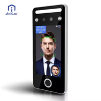 Dispositivo de control de acceso de reconocimiento facial biométrico ANKUAI y lector de tiempo de asistencia Terminal de reconocimiento facial en vivo