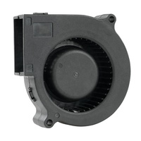 7525 75mm x 75mm x 25mm DC ventilateur 12V 2Pin Brushless Turbo centrifugeuse refroidisseur ventilateur de refroidissement pour radiateur radiateur