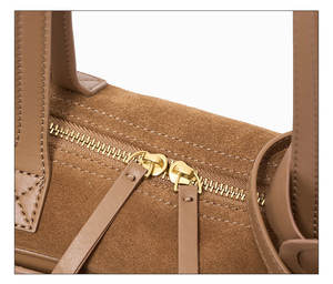 กระเป๋าหนังวัวคุณภาพสูงสำหรับผู้หญิง สะพายไหล่หรือถือใต้วงแขน  ไม่มีโลโก้แบรนด์  กระเป๋าแฟชั่นหรูหรา หนังแท้สำหรับผู้หญิง - Product Image 5