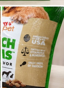 Sac d'emballage tissé imprimé de qualité alimentaire pour aliments pour chiens, saveur poulet, en matériau BOPP, pour tous les chiens, pour expédition - Product Image 5