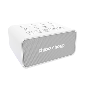 Dispositivo portátil de sonido <span class=keywords><strong>para</strong></span> <span class=keywords><strong>dormir</strong></span> alimentado por enchufe o pilas AA, precargado <span class=keywords><strong>con</strong></span> sonidos de <span class=keywords><strong>lluvia</strong></span>, olas, <span class=keywords><strong>truenos</strong></span>, ruido blanco y noche de verano. - Product Image 1