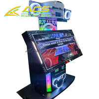 Machine de jeu d'arcade sportive interactive ACS avec affichage de mouvement, construction métallique, prise en charge japonaise/espagnole pour usage commercial en intérieur