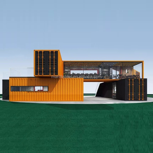 prefab container house log cabin with price homestay hotel prefab houses