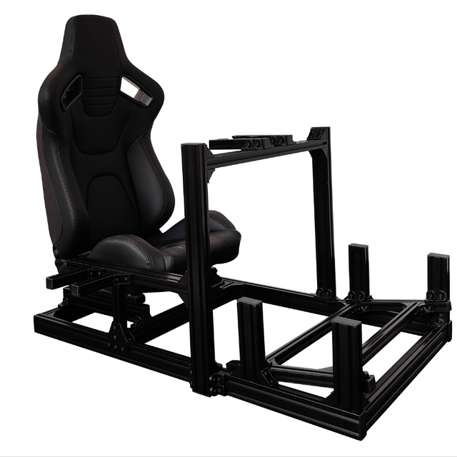 DIY Simulator Rig Car Racing Custom Design Aluminum Racer Simulation Game Seat 4080 Sim Racing Cockpit Kit Motion Rig Simulation