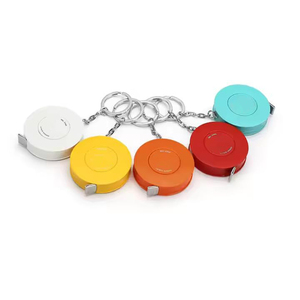 Cinta métrica retráctil de 1.5 metros, diseño portátil para medir tres circunferencias, altura y uso diario. - Product Image 3