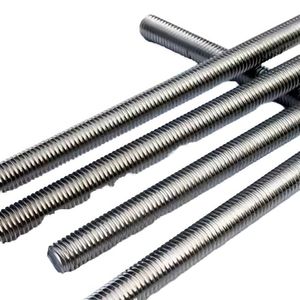Fournisseur d'or de Chine M6 M30 Vis à double filetage en acier inoxydable, tige filetée métrique complète DIN975, goujons à double filetage - Product Image 1