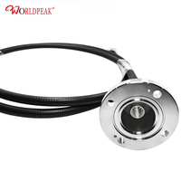 Câble coaxial EIA 1-5/8 à 7/16 DIN mâle avec assemblage de câble Superflex 1/2, faible PIM, haute puissance pour antenne de station de base