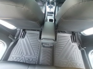 Tapis de sol de voiture OEM 3D TPE durable noir de 3,6 mm d'épaisseur antidérapant pour Nissan ALTIMA 2013-2018 - Product Image 4