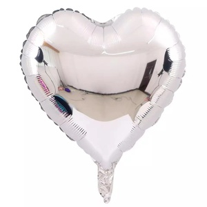 1 pezzo 10 pollici a forma di cuore materiale a forma di cuore <span class=keywords><strong>palloncini</strong></span> con disegno a cuore di san valentino decorazione per festa nuziale elio Globos palloncino - Product Image 3