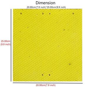 Herramienta desechable para atrapar insectos, trampas amarillas, tablero adhesivo para avispas, mosquitos y moscas de la fruta - Product Image 4