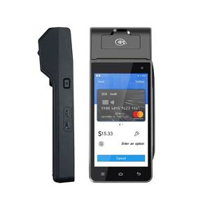 4G Android sys payment prepaid credit magstripe card reader TOTE POS Terminal for thermal printer - Product Image 3