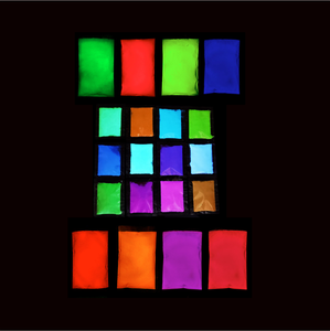 Individuell Verpackbares, Wasserfestes und Fluoreszierendes Nachleuchtpulver / Leuchtpigment / Photolumineszierendes Leuchtpulver mit Langer Nachleuchtdauer - Product Image 1