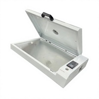 Four DTF manuel de haute qualité pour solvant/pigment, compatible A3/A2, séchoir de polymérisation à chaud pour film PET et poudre de transfert thermique Verytack