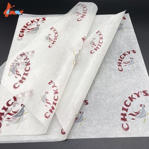 Tùy Chỉnh Greaseproof Cấp Thực Phẩm Sáp Giấy Sandwich Burger Bao Bì Giấy - Product Image 3