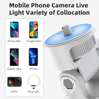 Fourniture d'usine Portable extérieur sans fil étanche Selfie bâtons téléphone trépied support téléphone support lumière support pour Live Tiktok