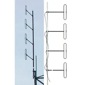 VHF Dipole Array Base Antenna 136 - 174 MHz 4 Element Dipole Antenna Communication Antenna