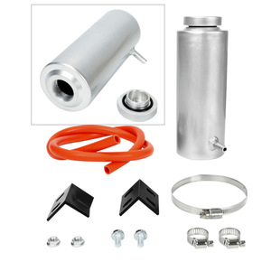 Réservoir de trop-plein en alliage d'aluminium 190 mm x 75 mm pour modification de voiture, ajustement universel - Product Image 4