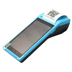 스마트 휴대용 무선 휴대용 안드로이드 POS 시스템 터미널 SIM 카드 3G 4G 휴대용 POS 기계