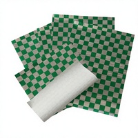 Papier d'aluminium imprimé sur mesure 50 g/m², papier nid d'abeille composite pour l'emballage alimentaire, rouleau souple, tempérament doux, largeur 35 cm, qualité alimentaire, utilisation en restauration
