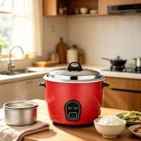 Autocuiseur Électrique à Tambour à Économie d'Énergie, Appareil de Cuisine Mécanique à Commande Unique, Cuisson Rapide Automatique