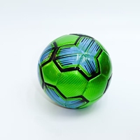 Ballon de football en PU cousu à la machine, personnalisable, haute qualité, durable, pour entraînement et matchs professionnels