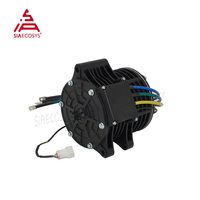 QSMotor 3000W 4500W (9600kW Peak) 72V 100KPH Nouveau V2 Mid Drive PMSM IPM Moteur Hall Capteur IP66 Étanche Powertrain Motos