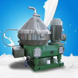 Máquina automática de resfriamento de leite com centrífuga de disco