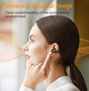 Wireless <strong>Ear</strong> Clip Earbuds Open <strong>Ear</strong> Clip Headphones Fitness <strong>Ear</strong> Buds for Running - Product Image 4