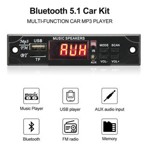 Vire <span class=keywords><strong>Bluetooth</strong></span> 5.1 MP3 Máy Nghe Nhạc Giải Mã Board FM Đài Phát Thanh TF USB Mô-đun <span class=keywords><strong>Bluetooth</strong></span> Receiver Xe Kit Mô-đun Âm Thanh - Product Image 2