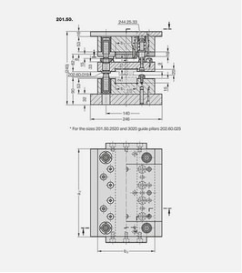 Ensemble de matrices de laminage progressif pour applications d'emboutissage de précision - Product Image 3