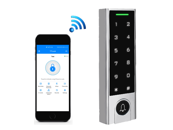 BLE TTLOCK Smart Access Control System with Password RFID Card for Home & Office APP Support Gateway Remote Control