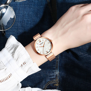 Montre-bracelet de luxe pour femme à mouvement quartz Miyota avec bracelet en acier inoxydable – Tendance et élégante - Product Image 6