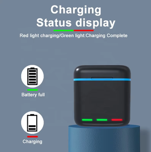 Boîte de rangement Type-C Hongdak, chargeur rapide 3 pièces pour batterie <span class=keywords><strong>GoPro</strong></span> avec emplacement pour carte TF pour <span class=keywords><strong>Hero</strong></span> 11/10/9/8/<span class=keywords><strong>7</strong></span>/6/5 - Product Image 5