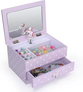 Шкатулка для украшений в виде деревянных колец - Product Image 2