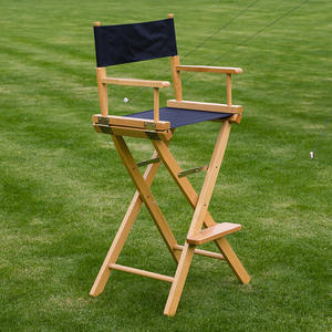 <span class=keywords><strong>Portatile</strong></span> alto direttore sedie per il tempo libero all'aperto manifattura pieghevole <span class=keywords><strong>spiaggia</strong></span> ponte con poggiapiedi in legno di faggio per il campeggio in giardino - Product Image 2