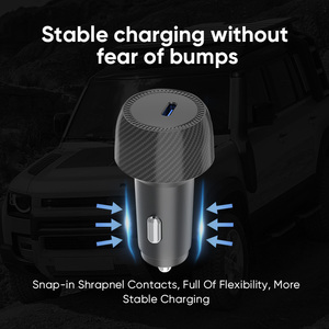 Hot Bán Pd 20W Mini Cổng Duy Nhất USB C Xe Sạc Pd Nhanh Chóng Sạc Dễ Dàng Kết Nối USB C Nhanh Chóng Phổ Xe Sạc - Product Image 4