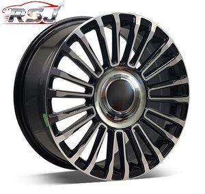 Jantes automobiles RSJ multi-rayons 5 trous en alliage forgé de 17, 18, 19, 20, <span class=keywords><strong>21</strong></span>, 22, 23, 24 pouces - Product Image 1